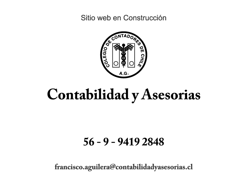 Contabilidad y Asesorias